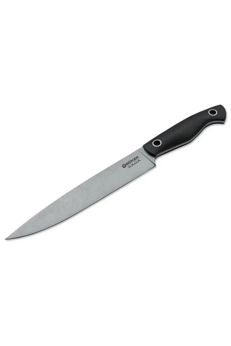 Nóż do szynki Boker Solingen Saga G10 Stonewash