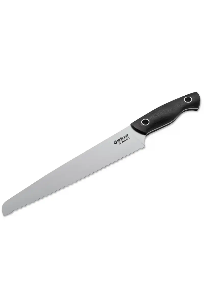 Nóż do chleba Boker Solingen Saga G10 Satin