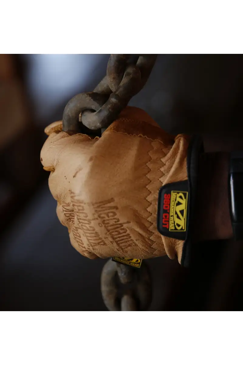 Rękawice Mechanix DuraHide Driver F9360 TAN