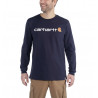 Koszulka Carhartt EMEA Signature Graphic L/S Navy
