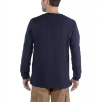 Koszulka Carhartt EMEA Signature Graphic L/S Navy