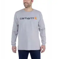 Koszulka Carhartt EMEA Signature L/S Grey