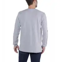 Koszulka Carhartt EMEA Signature L/S Grey
