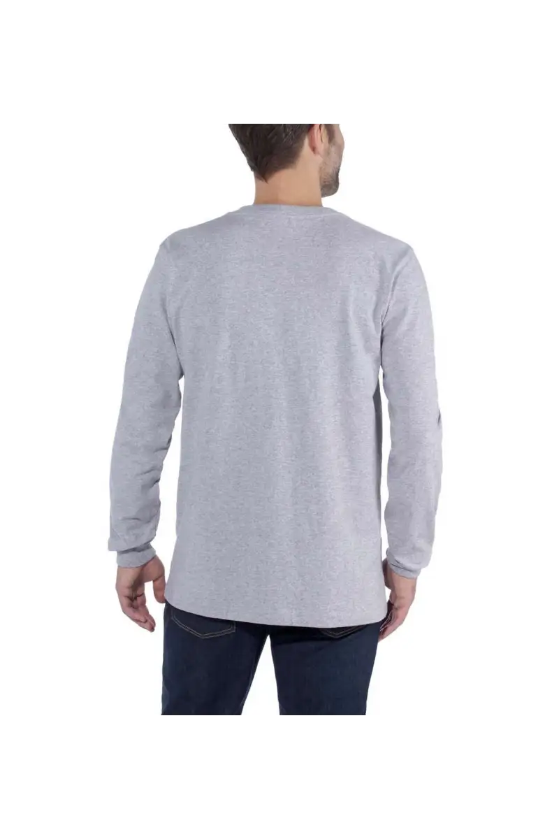 Koszulka Carhartt EMEA Signature L/S Grey