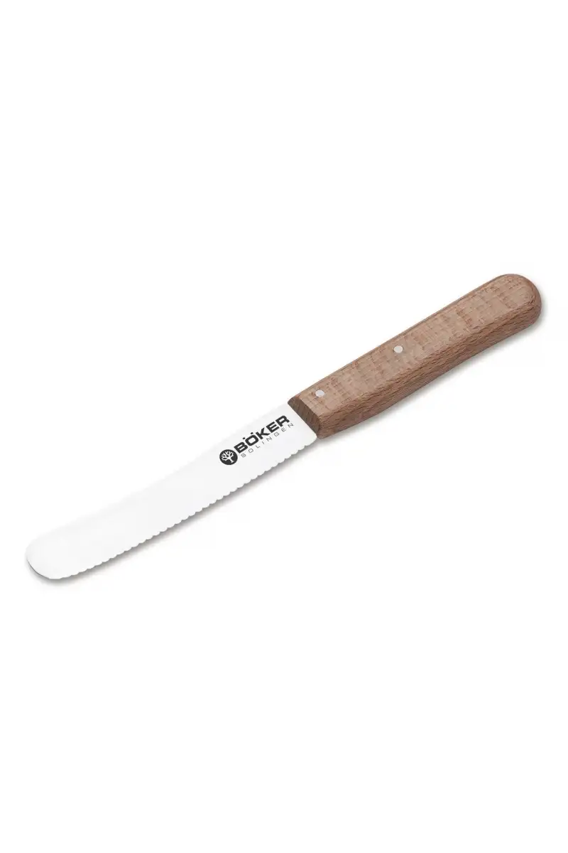 Nóż kanapkowy Boker Solingen Classic Olive ząbki