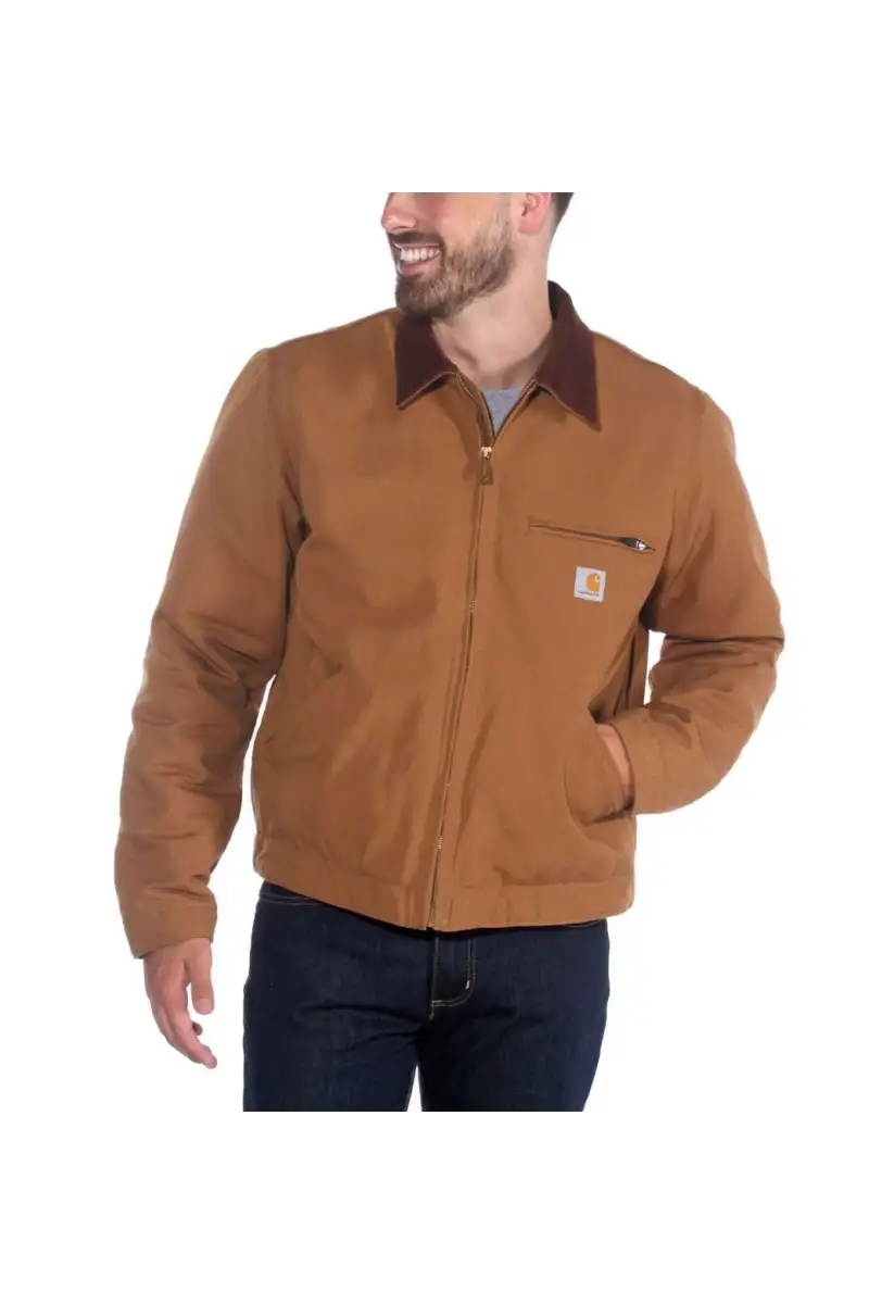 Kurtka Carhartt Duck Detroit Jacket Brown