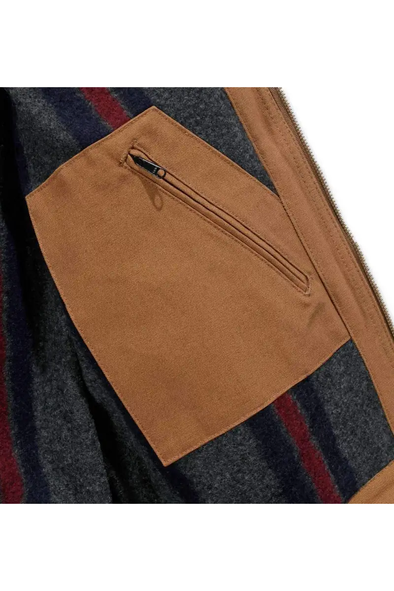 Kurtka Carhartt Duck Detroit Jacket Brown