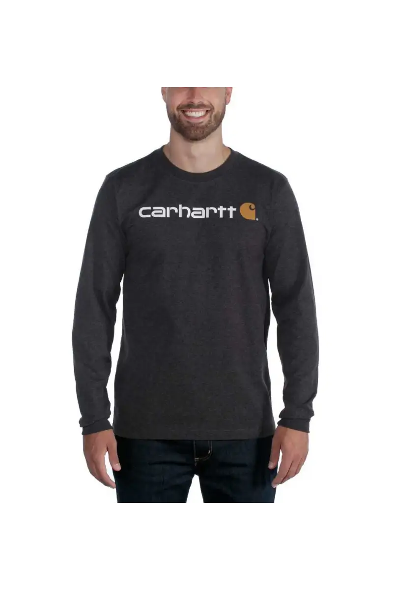 Koszulka Carhartt EMEA Signature L/S Carbon
