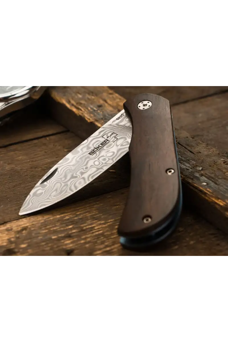 Nóż Boker Plus Exskelibur 2 Cocobolo Damascus