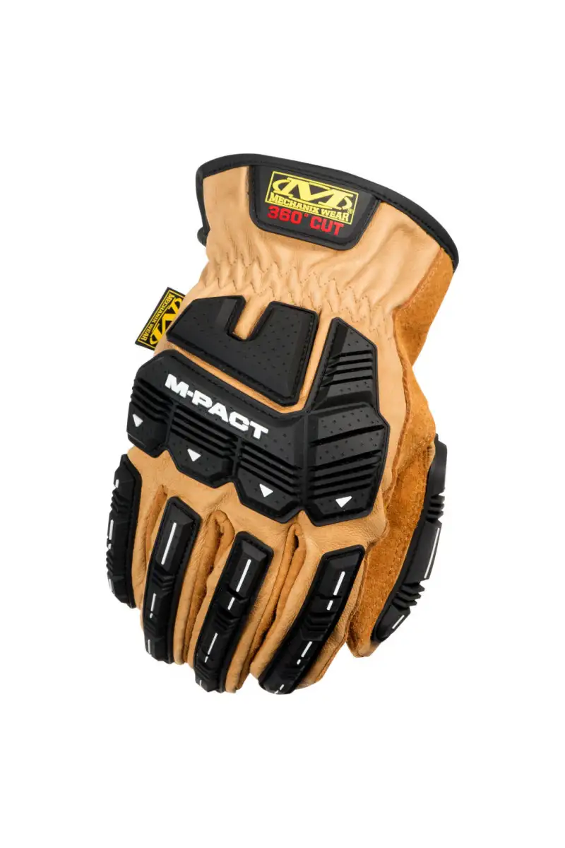 Rękawice Mechanix Durahide M-Pact Driver Tan
