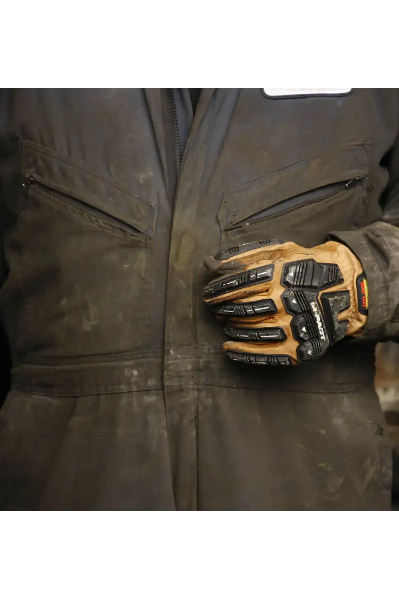Rękawice Mechanix Durahide M-Pact Driver Tan