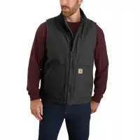 Kamizelka Carhartt Washed Duck Sherpa-Lined Black