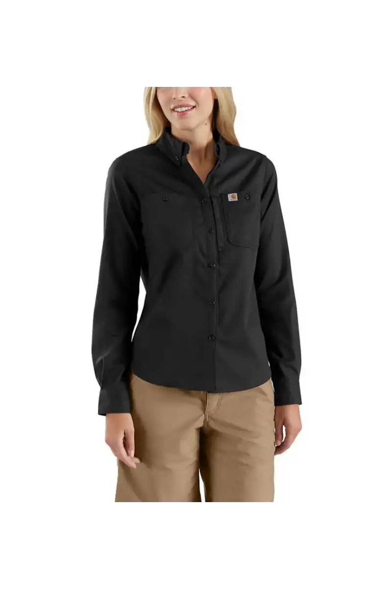 Koszula Carhartt Rugged Professional Canvas Black