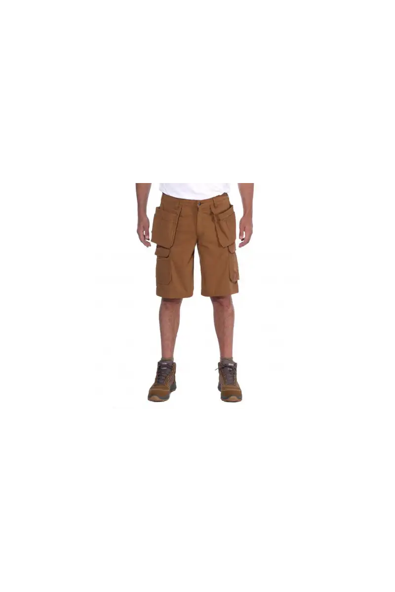 Spodenki Carhartt Steel Multipocket Shorts Brown