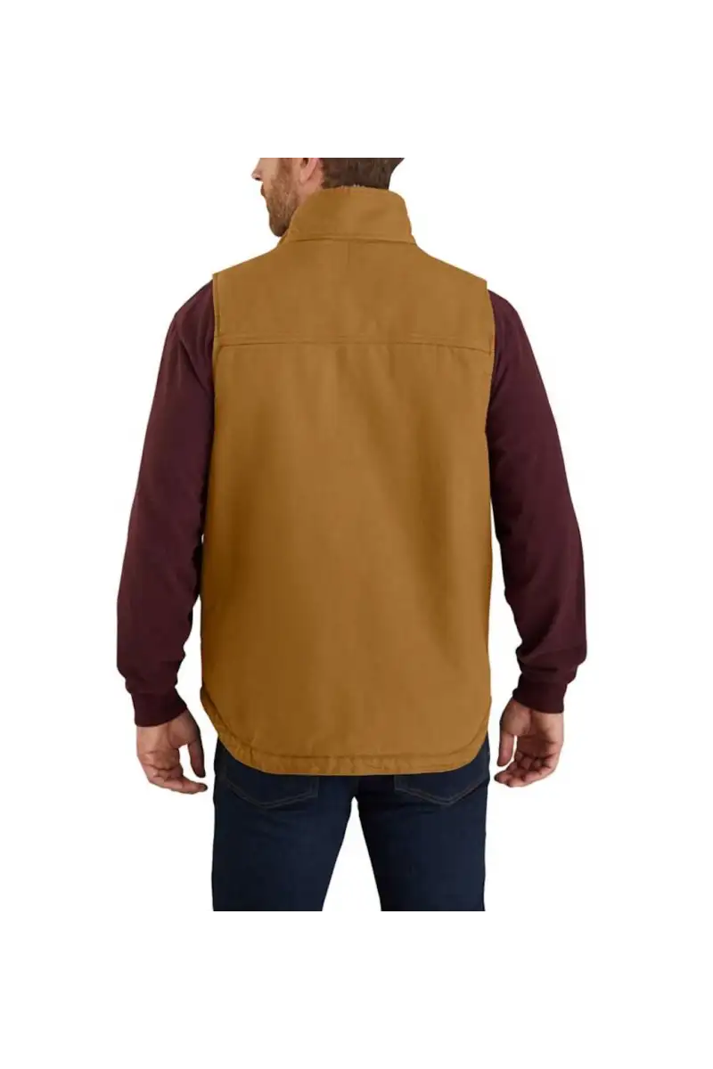 Kamizelka Carhartt Washed Duck SherpaLined Brown