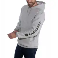 Bluza Carhartt Mid Signature Sleeve Logo Grey
