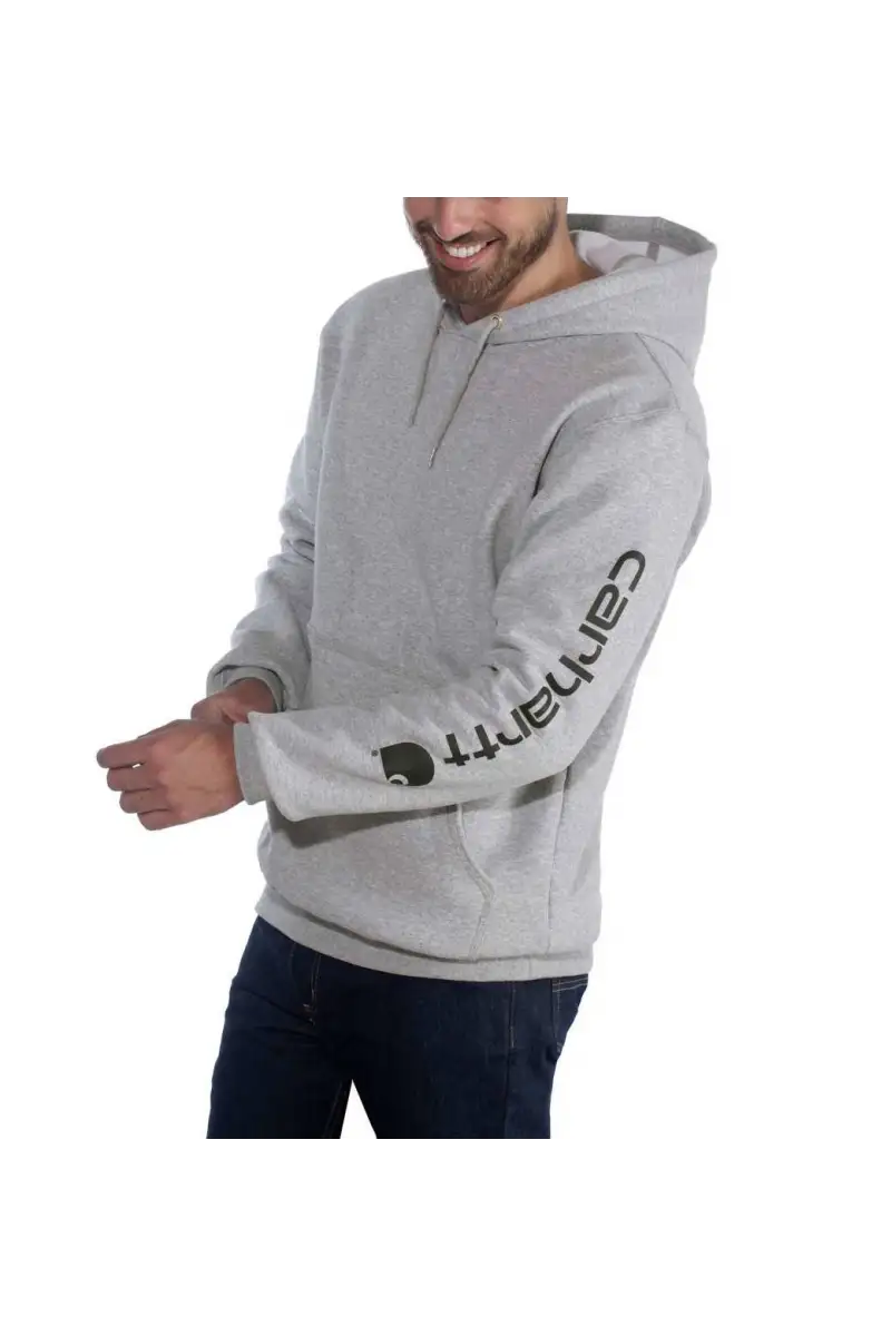 Bluza Carhartt Mid Signature Sleeve Logo Grey