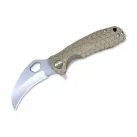 Nóż Honey Badger Claw Medium Tan Plain