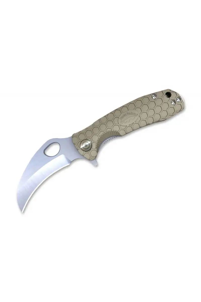 Nóż Honey Badger Claw Medium Tan Plain