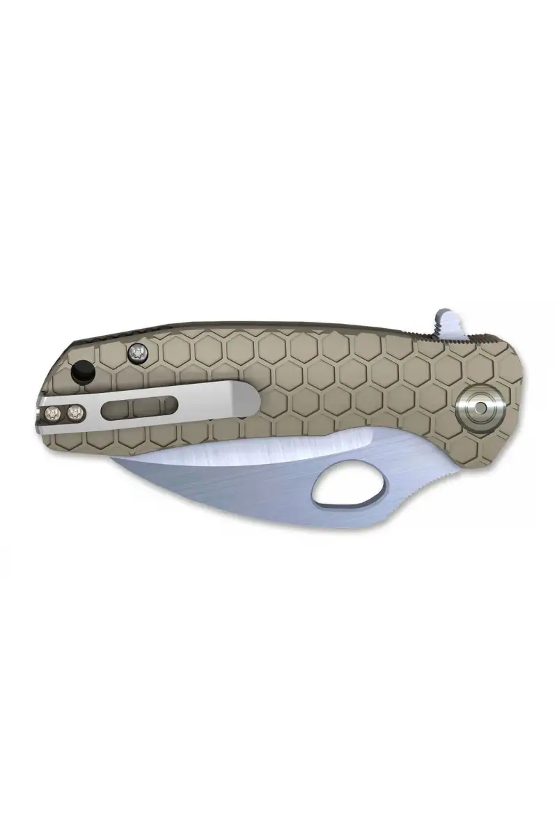 Nóż Honey Badger Claw Medium Tan Plain