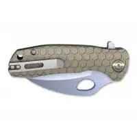 Nóż Honey Badger Claw D2 Medium Tan Plain