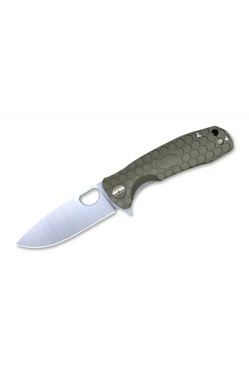 Nóż Honey Badger Flipper Medium Green