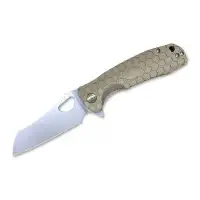 Nóż Honey Badger Wharncleaver Large Tan