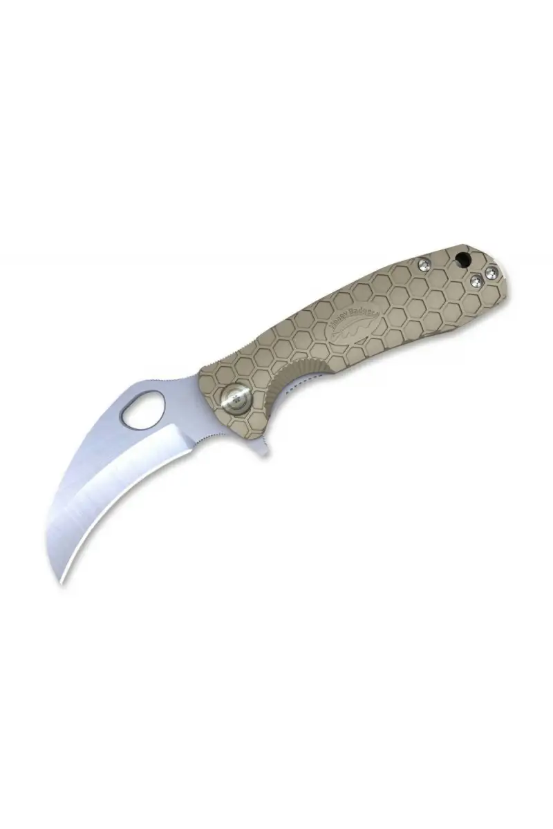Nóż Honey Badger Claw Large Tan Plain