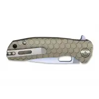 Nóż Honey Badger Flipper Small Tan