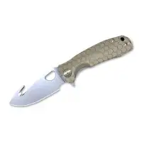 Nóż Honey Badger Hook Large Tan