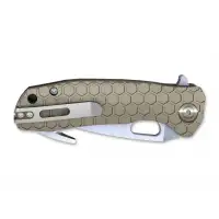 Nóż Honey Badger Hook Large Tan