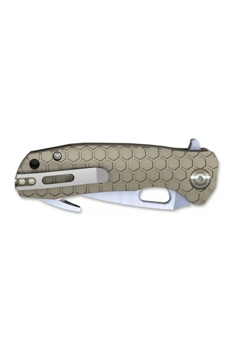 Nóż Honey Badger Hook Large Tan