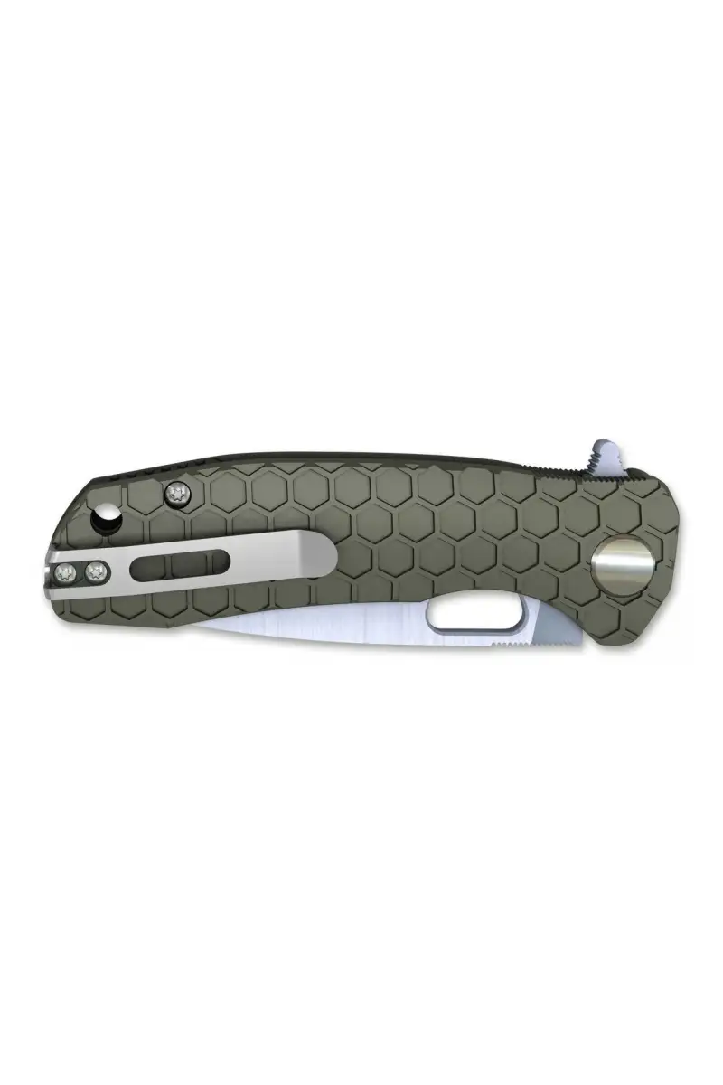 Nóż Honey Badger Flipper Large Green