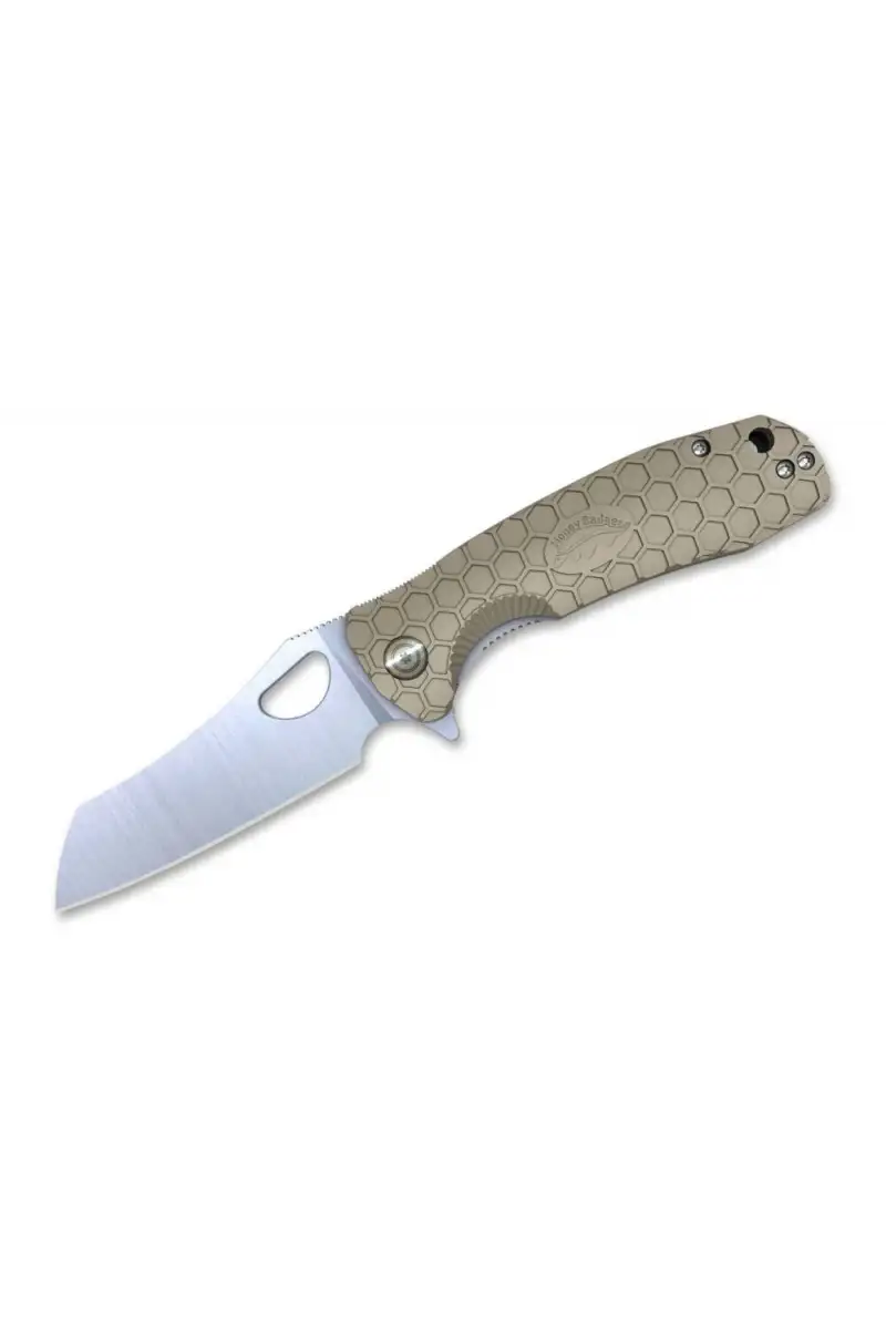 Nóż Honey Badger Wharncleaver Medium Tan