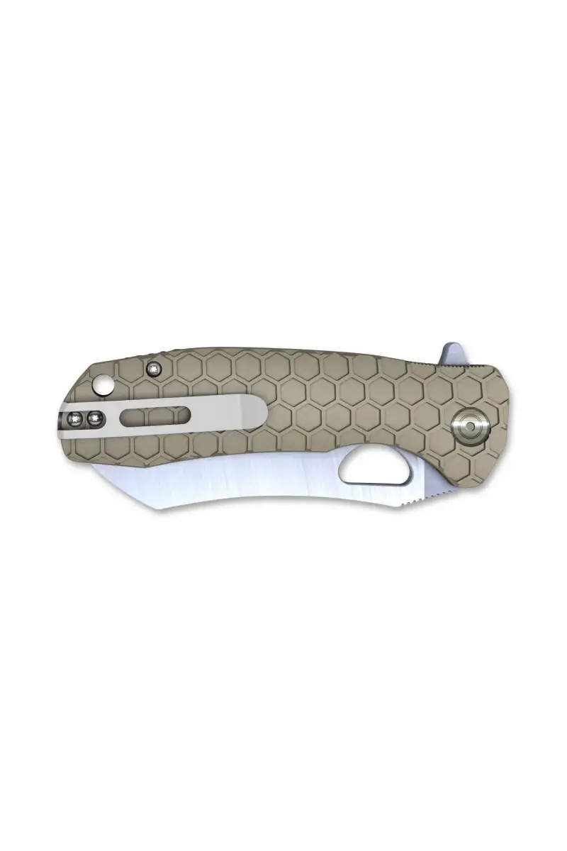 Nóż Honey Badger Wharncleaver Medium Tan