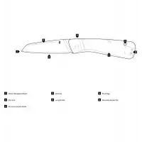 Nóż Gerber Straightlace Green GREEN