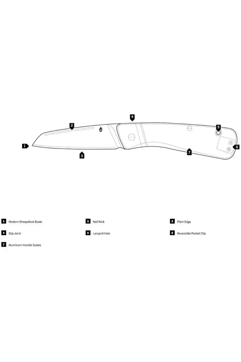 Nóż Gerber Straightlace Green GREEN