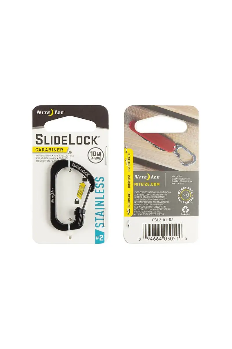 Karabinek Nite Ize Slidelock Carabiner 2 Czarny