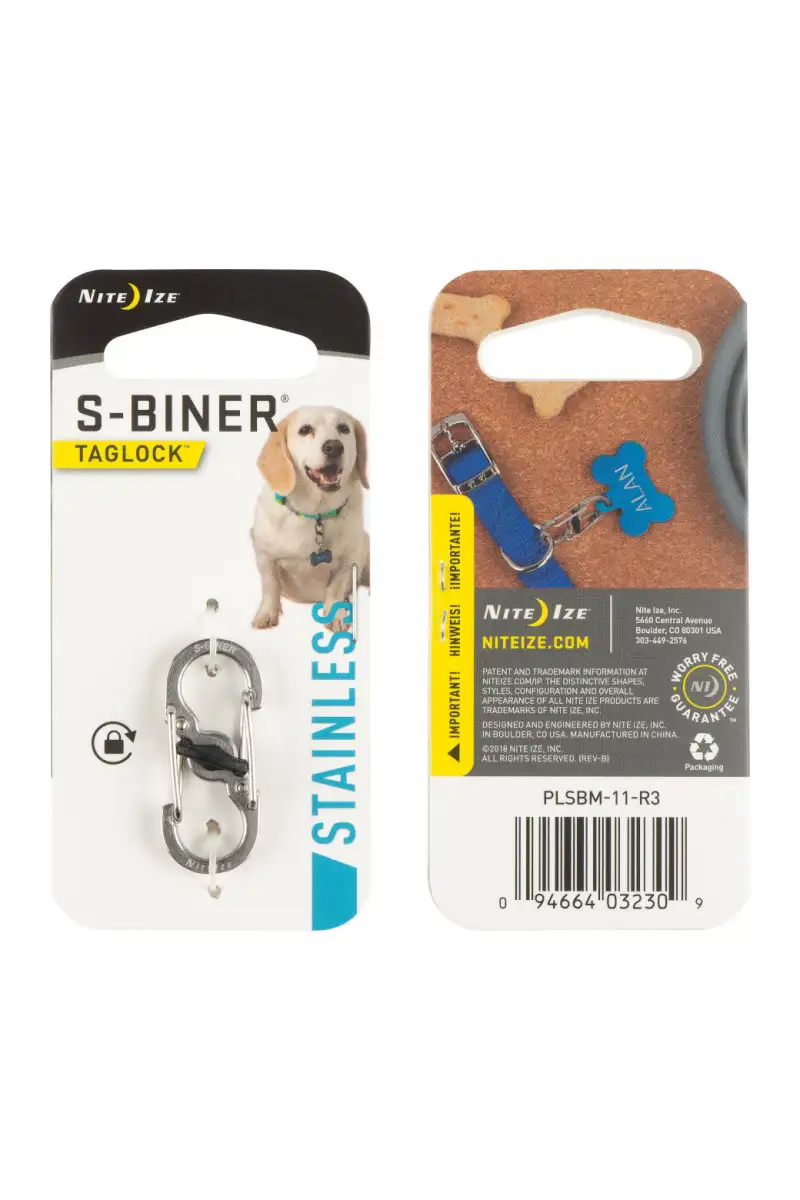 Karabinek Nite Ize S-Biner TagLock Stainless Steel