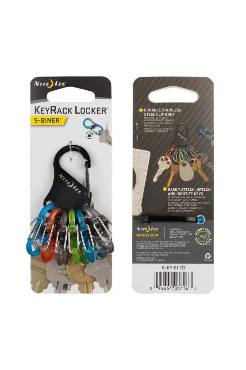 Karabinek do kluczy Nite Ize Plastic S-Biner