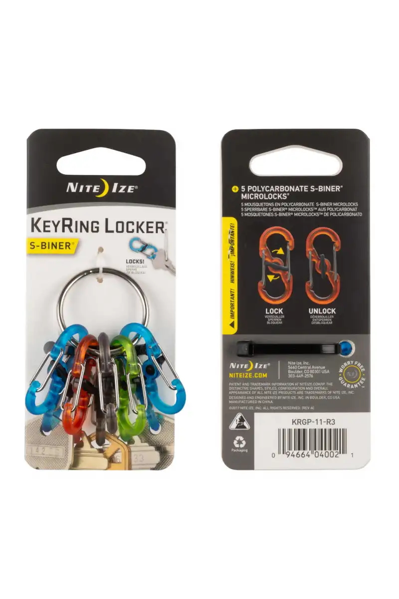 O-Ring do kluczy Nite Ize S-Biner KeyRing Locker