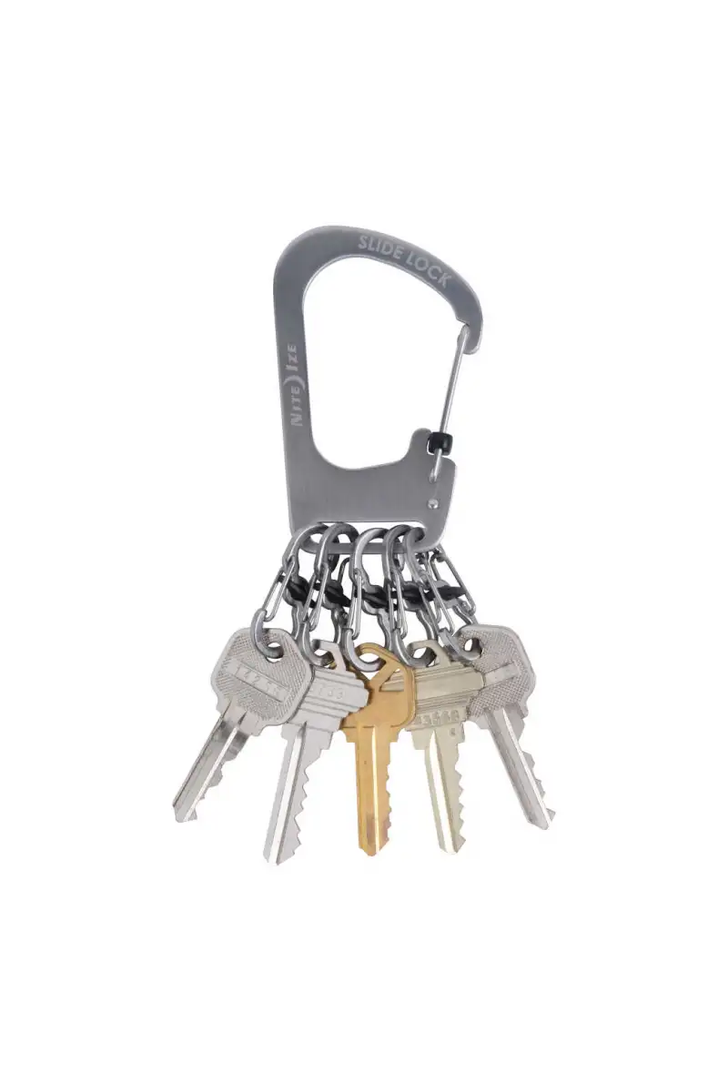 Karabinek do kluczy Nite Ize Slidelock Keyrack