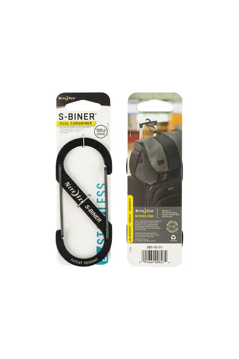 Karabinek Nite Ize S-Biner Stainless Steel Dual Ca