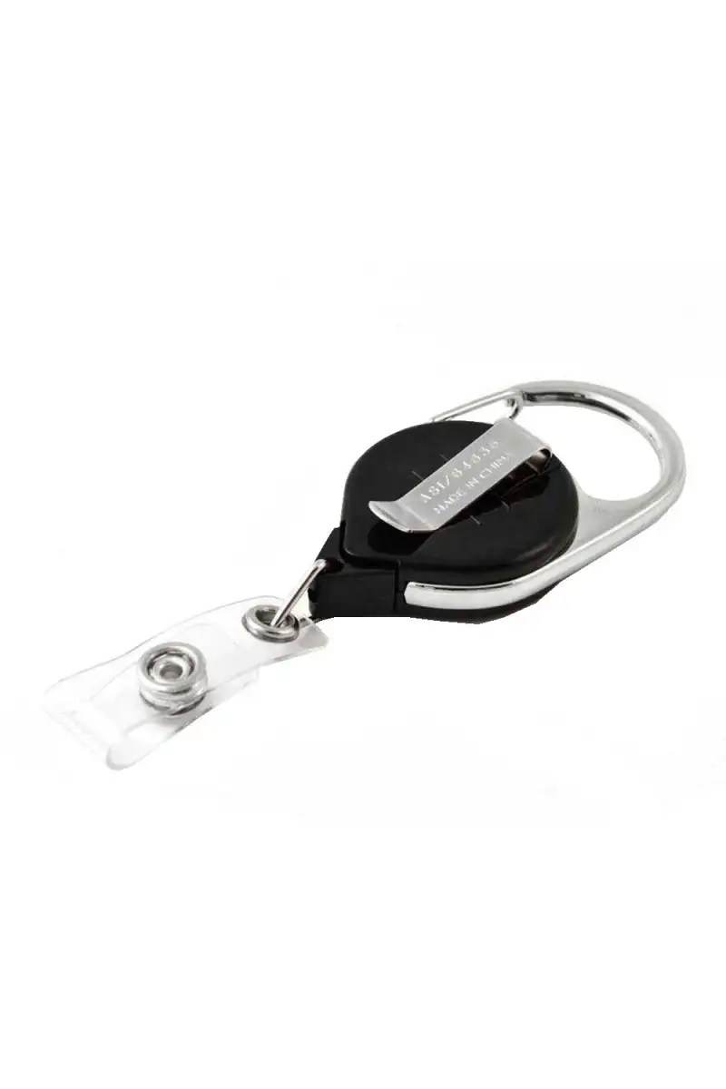 KEY-BAK - Retraktor Retract-A-Badge ID w Carabiner