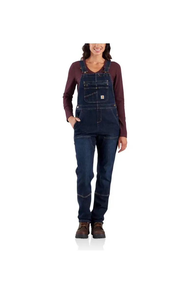 Ogrodniczki Carhartt Rugged Flex Denim Midnight