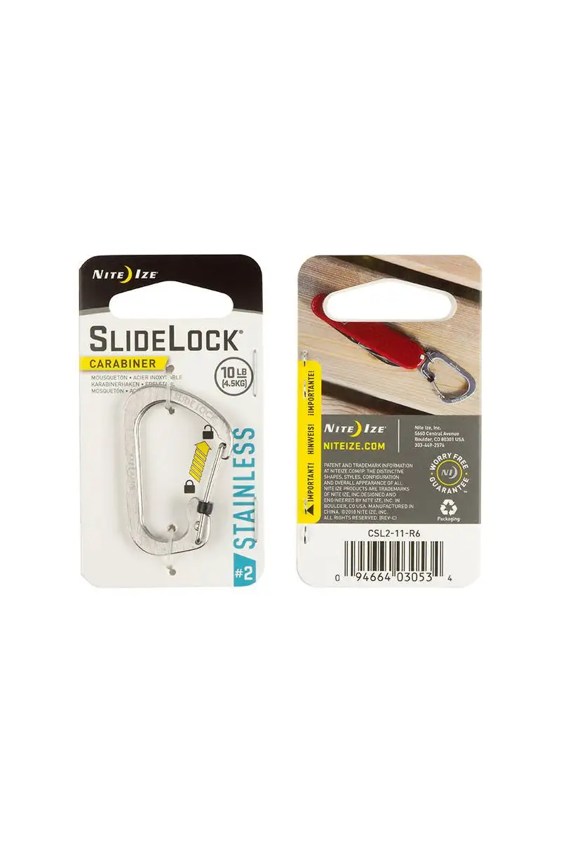 Karabinek Nite Ize Slidelock Carabiner 2 Stalowy