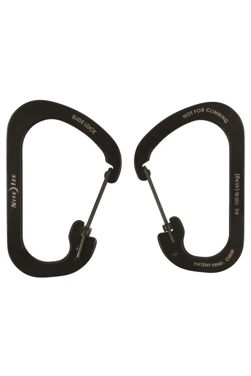 Karabinek Nite Ize Sidelock Carabiner 6 Black