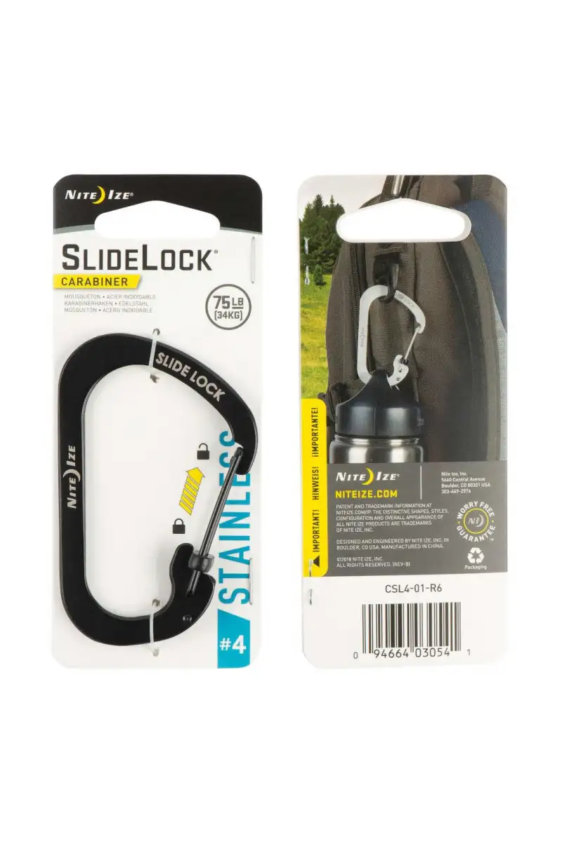 Karabinek Nite Ize Slidelock Carabiner 4 Black