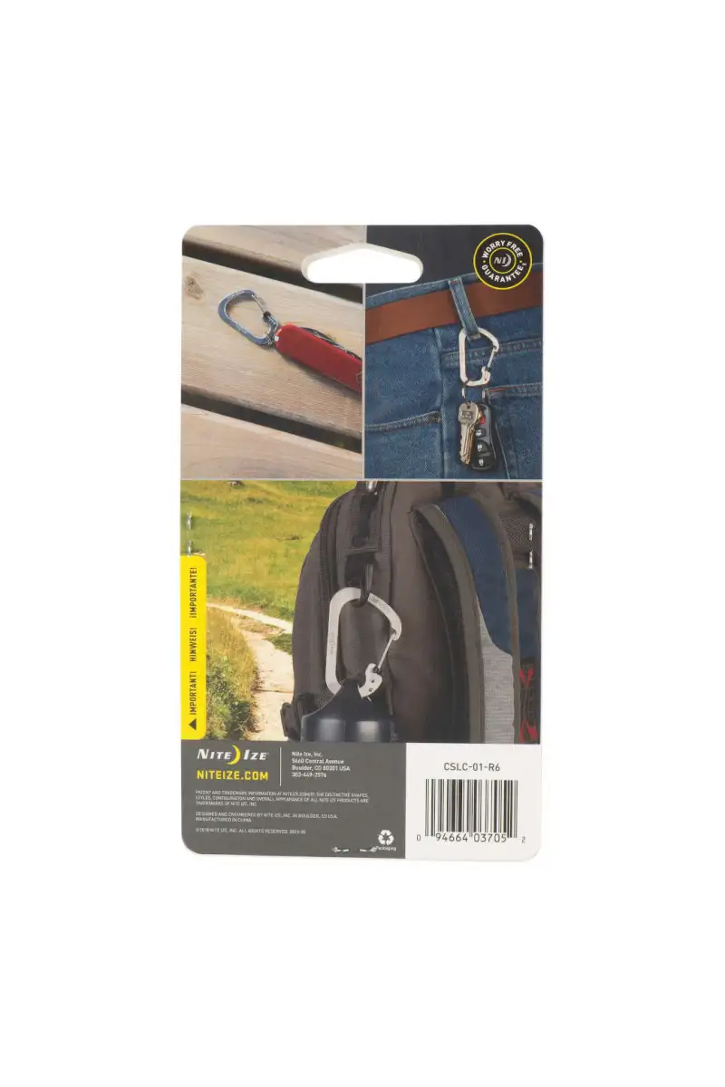 Zestaw Karabinków Nite Ize Slidelock Carabiner Set