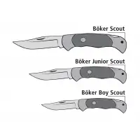 Nóż Boker Solingen Junior Scout Hirschhorn